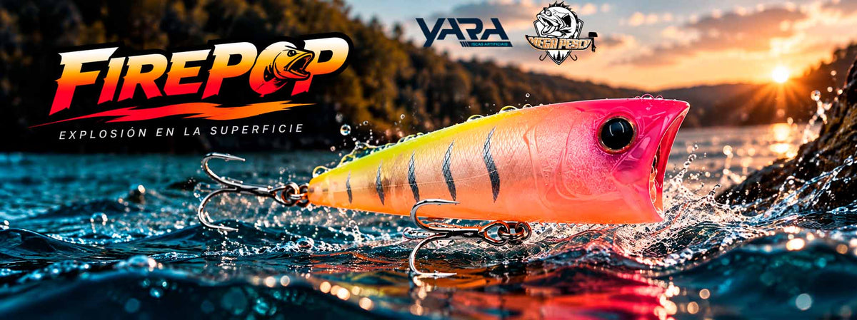 Firepop 70, El nuevo popper de Yara llega a Mega Pesca