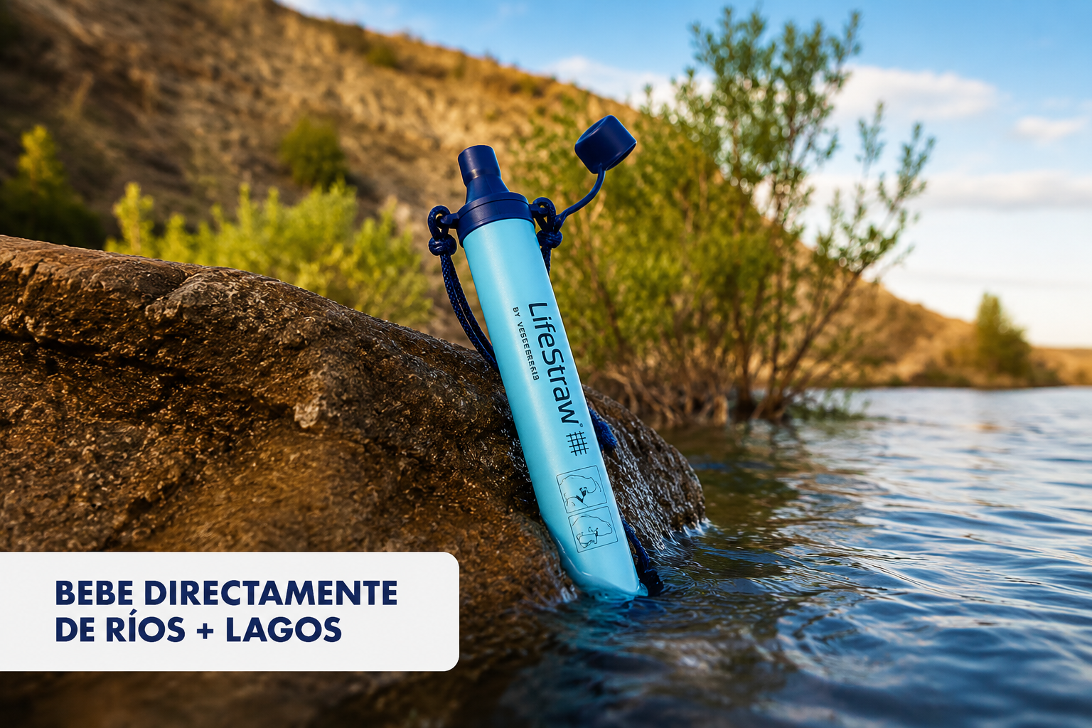 Purificador de agua outdoor