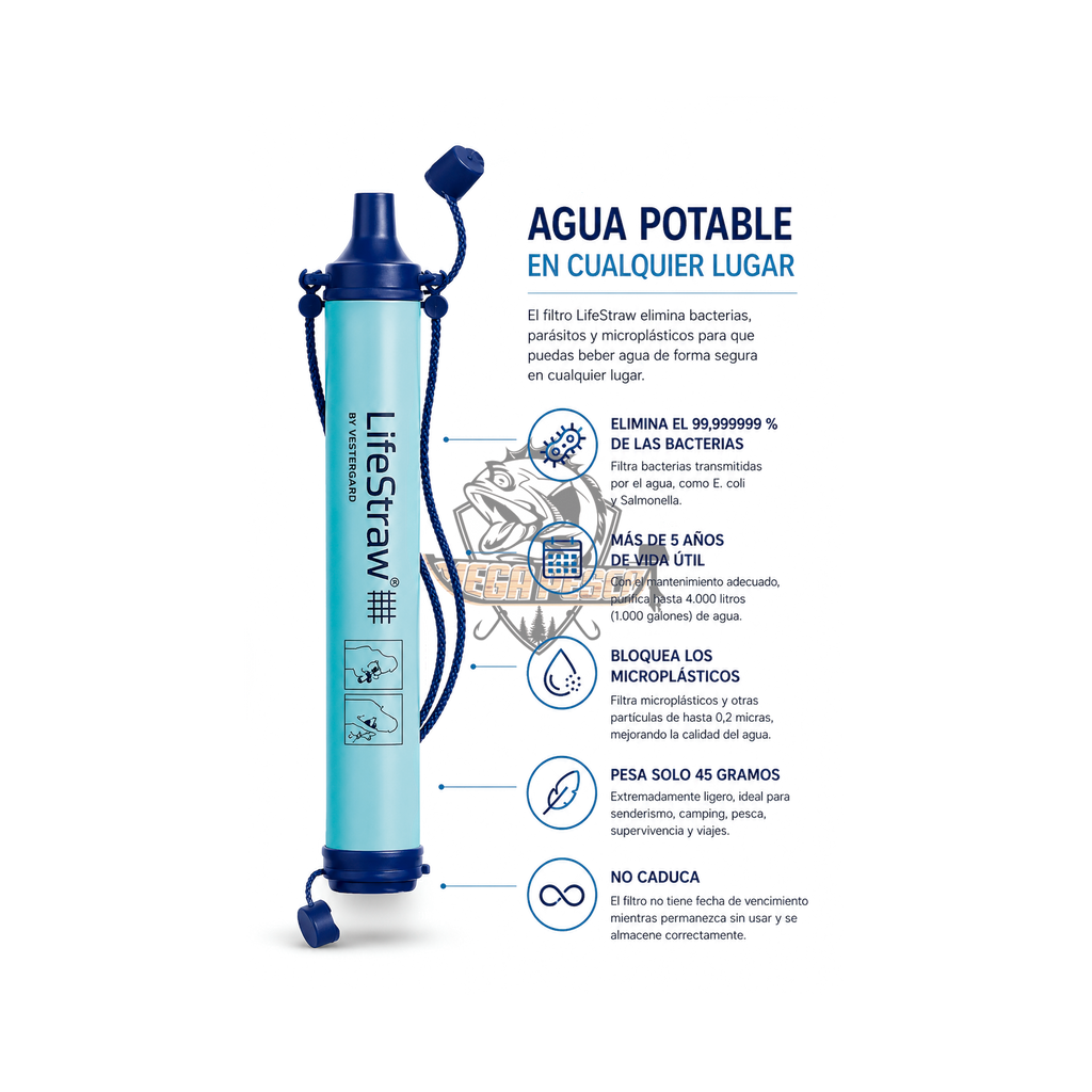 Purificador de agua outdoor
