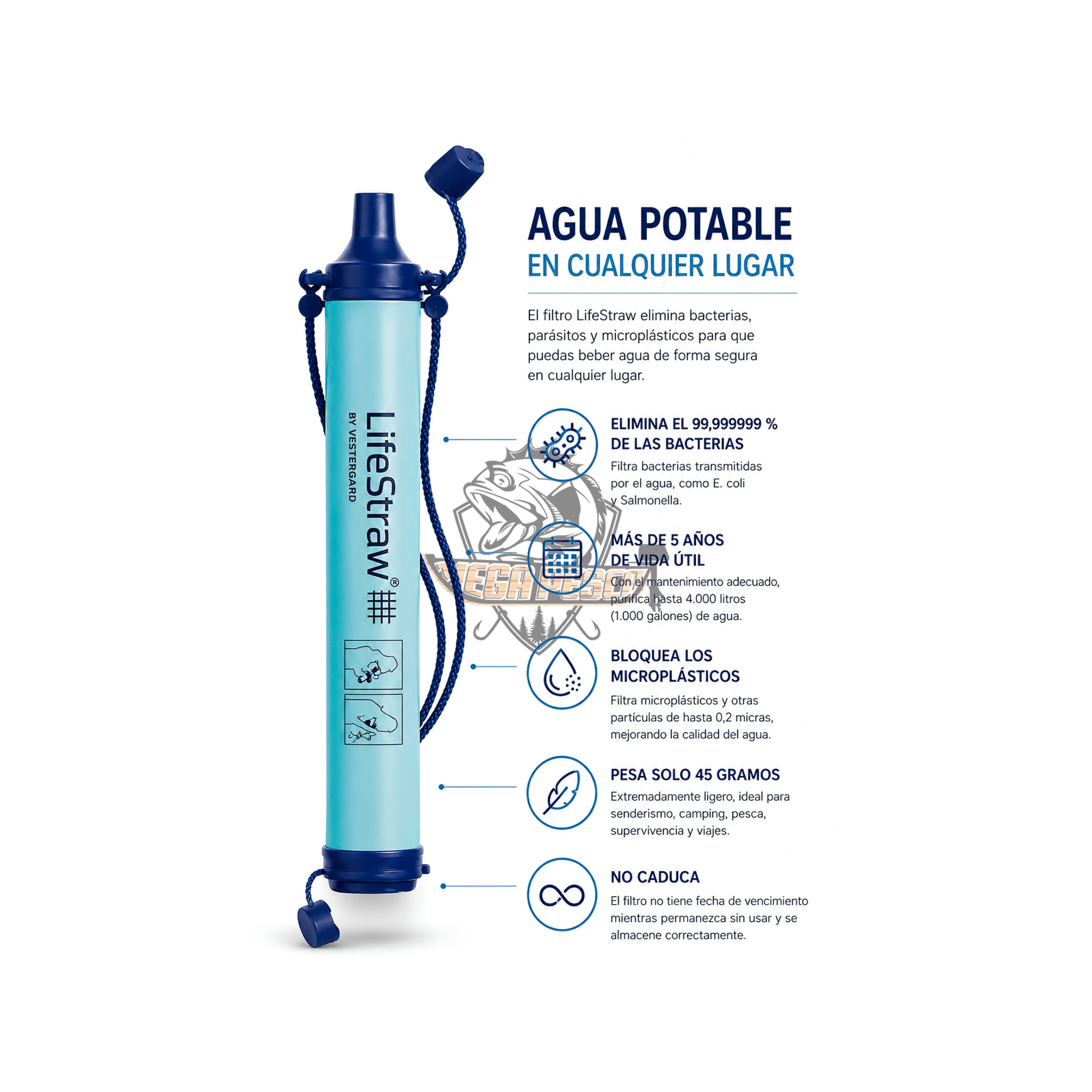 Purificador de agua outdoor